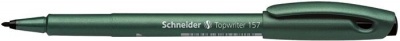 Filctoll, 0,8 mm, SCHNEIDER "Topwriter 157", fekete