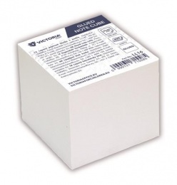 Kockatömb, 85x85x70 mm, ragasztott, VICTORIA OFFICE