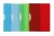 Gyorsfűző, klipes, PP, A4, VIQUEL "Propyglass V-Clip", vegyes színek